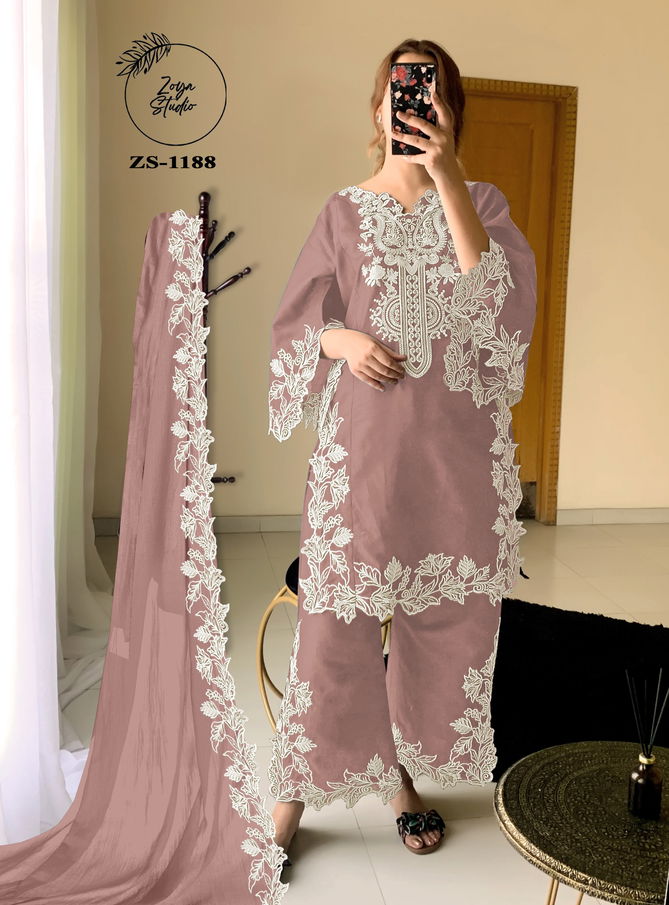 Zoya Studio 1188 Ready Made Tunic Suit Kurti  With Bottom Dupatta Online Wholesale