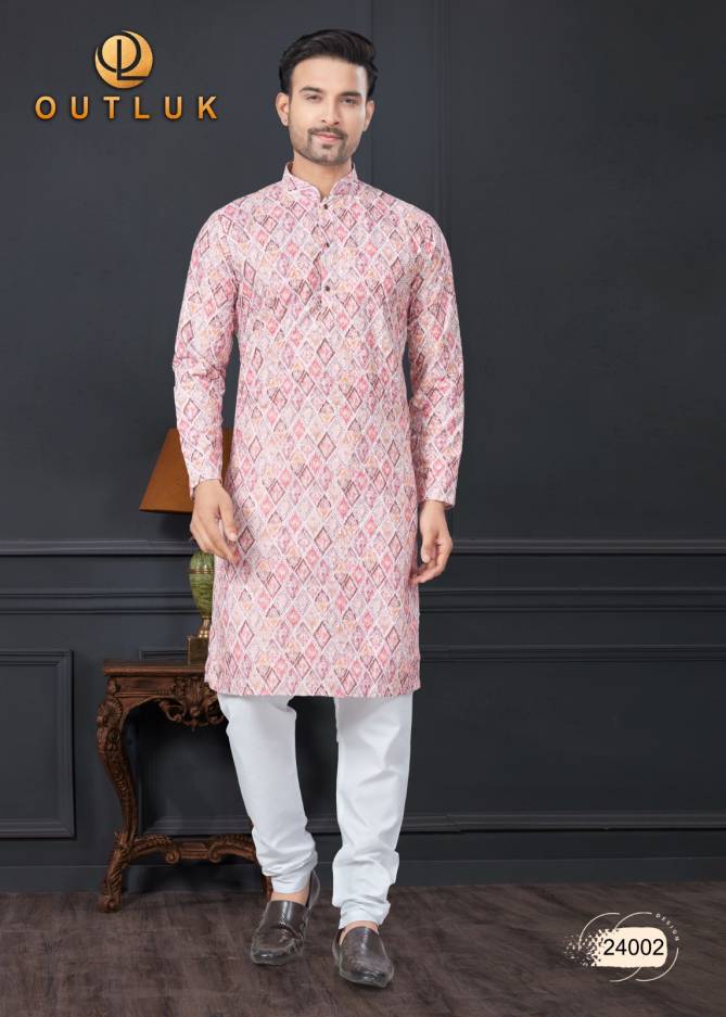 Outluk Wedding Collection Vol 24 Rayon Mens Kurta Pajama Manufacturers