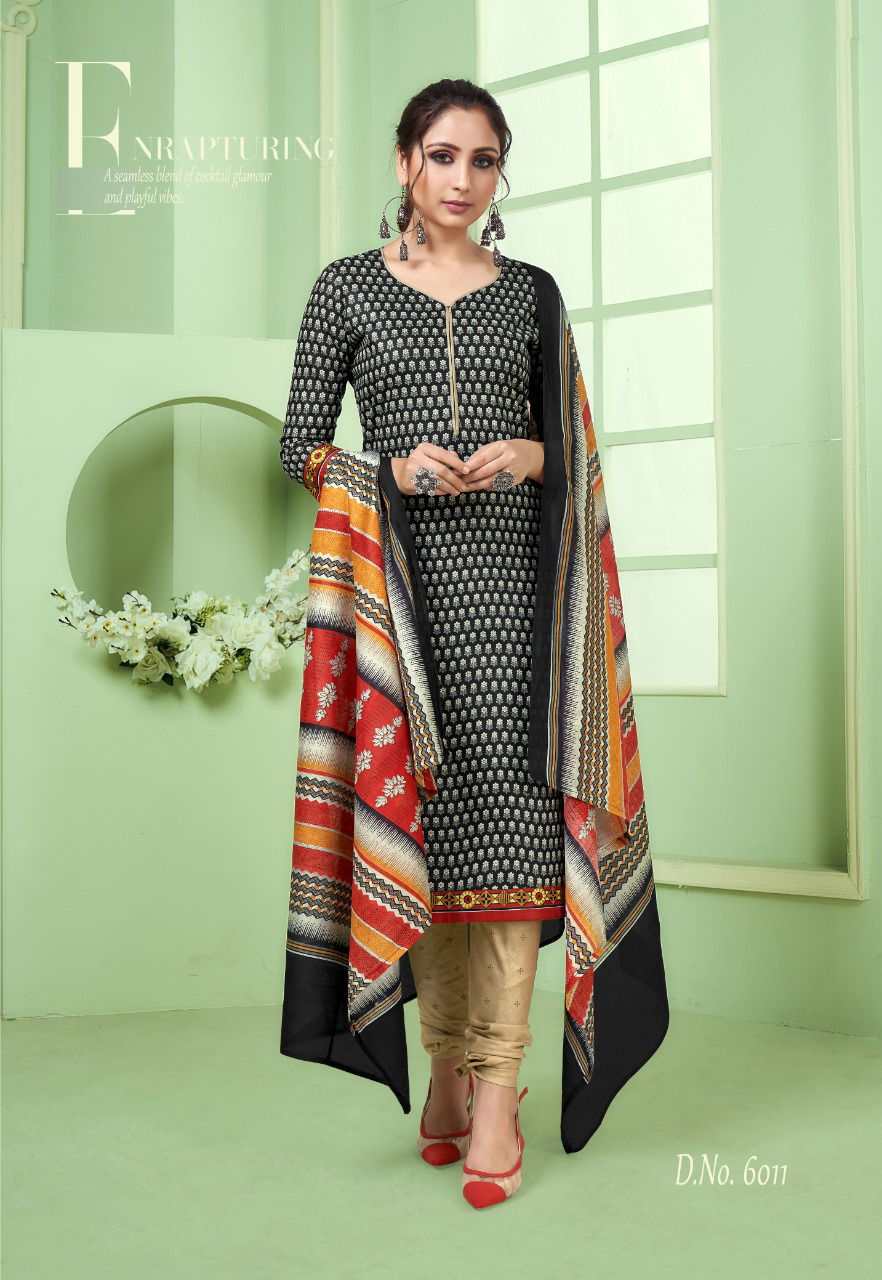 SC Liza 6th Edition Latest Designer Festive Wear Cotton Printed Dress Material Collection 