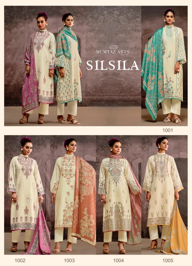 Silsila By Mumtaz Viscose Pashmina Digital Printed Dress Material Orders In India