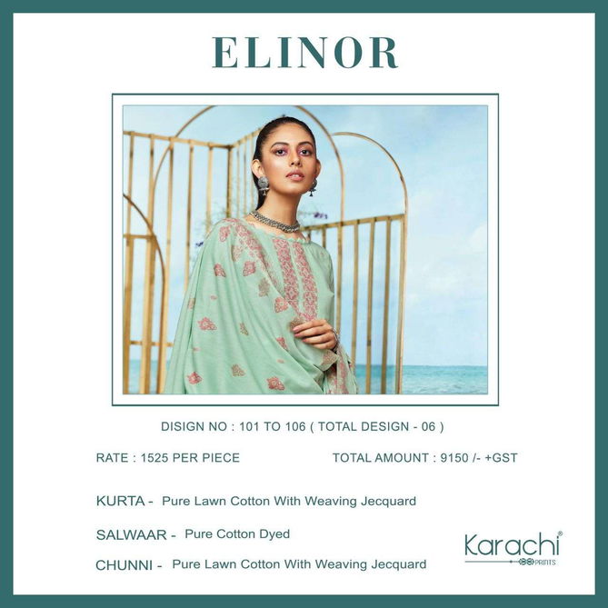 Elinor By Kesar Lawn Cotton Wholesale Dress Material Suppliers In Mumbai