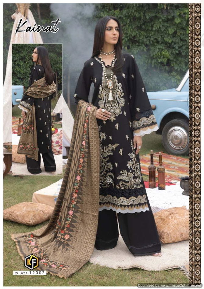 Kainnat Vol 12 By Keval Printed Lawn Cotton Pakistani Dress Material Orders In India
