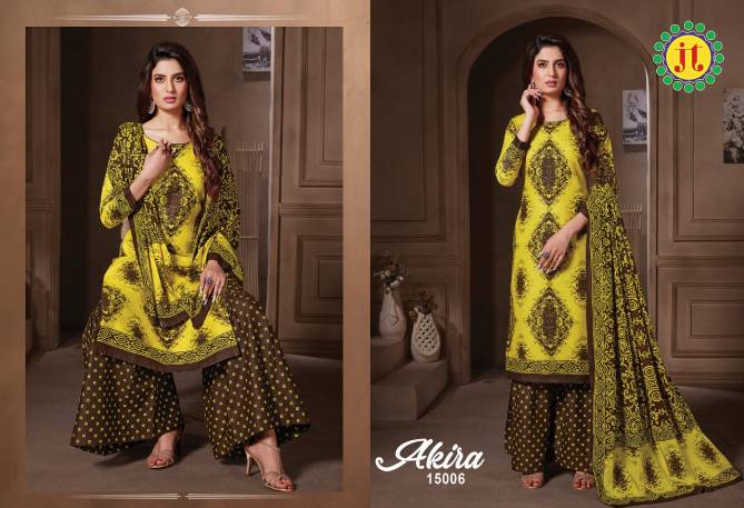 Jt Akira 15 Latest Collection Of Pure Cotton Printed Dress Material