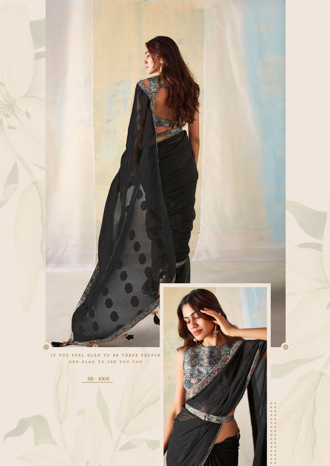 Sadi By Rajyog Georgette Fancy Saree Catalog