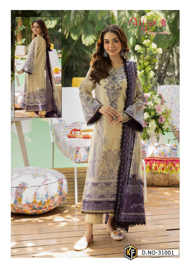 Alija B Vol 31 By Keval Cotton Printed Pakistani Dress Material Exporters In India