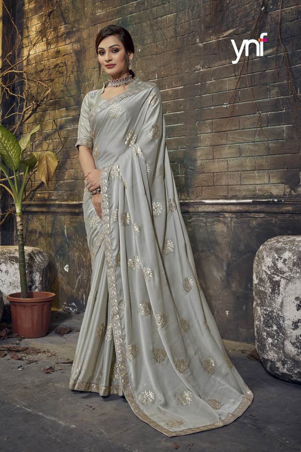Ynf Savera Sequence Party Wear Rangoli Silk Designer Saree Collection