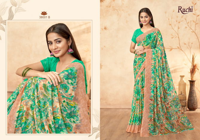 Ragaa Georgette Vol 15 By Ruchi Daily Wear Wholesale Sarees Suppliers In India