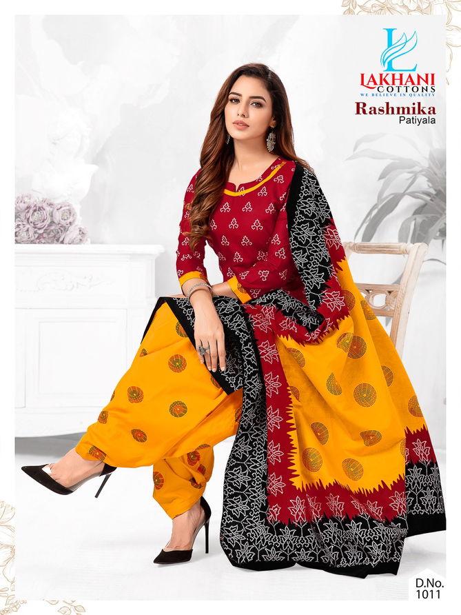 Lakhani Rashmika Patiyala 1 Latest fancy Designer casual Wear Readymade Salwar Suit Collection
