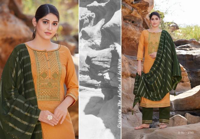 RANGOON GAZAL Latest fancy Festive Wear Silk Weaving Butti and Sequence Work Heavy Salwar Suit Collection