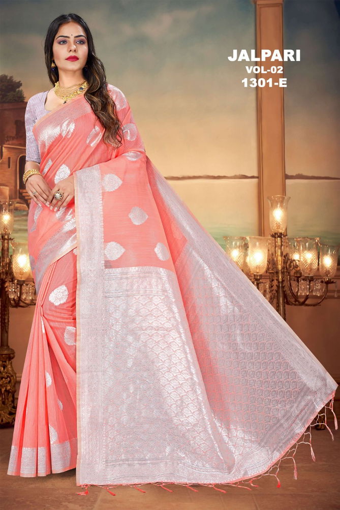 Jalpari 2 Casual Daily Wear Banarasi Weaving Designer Saree Collection 