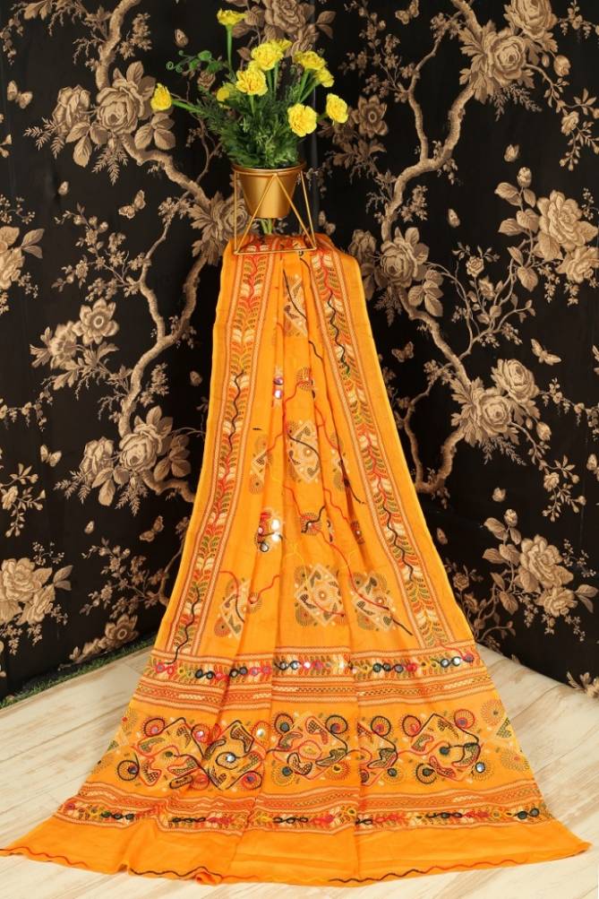 Exclusive Navratri Special Collection Of Embroidery Work Dupatta 