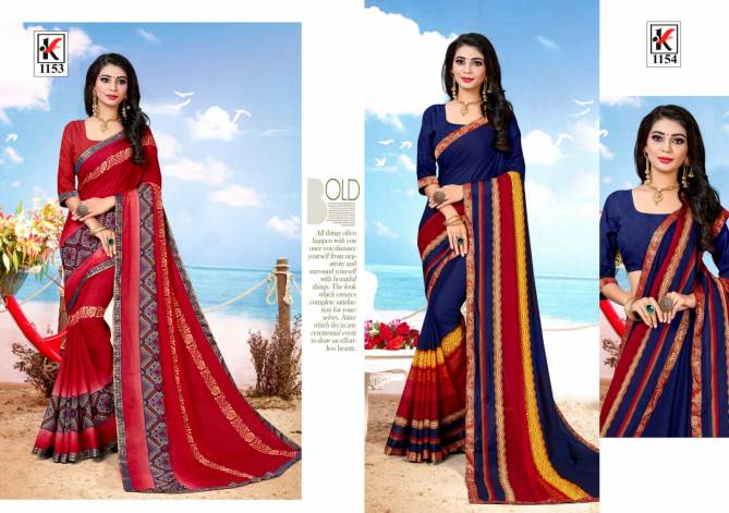 Lakire 1 Casual Daily Wear Renial Printed Designer Saree Collection
