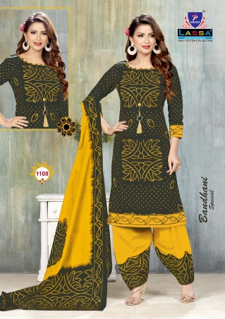 Lassa Bandhani Special vol 11 Designer Printed Daily Wear Cotton Dress Material Collection