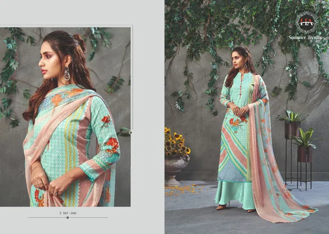 Zulfat Summer Trends Latest Fancy Ethnic Wear Designer Jam Cotton Digital Print Dress Material Collection
