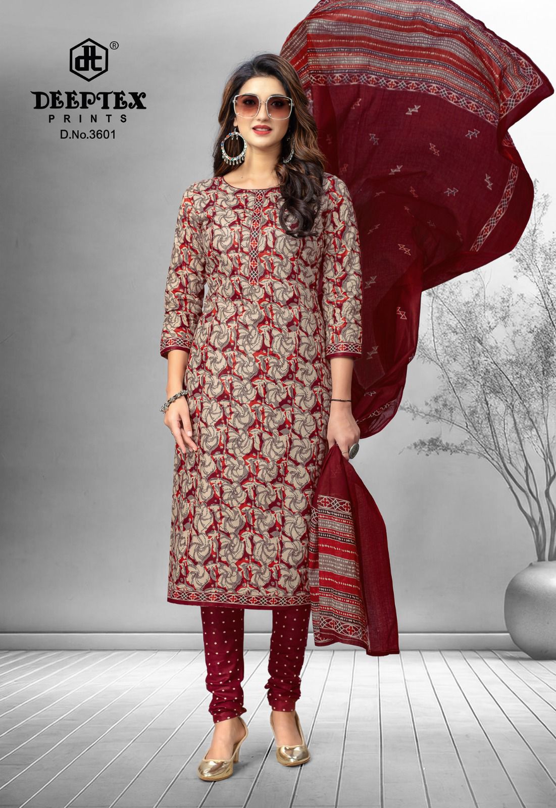 Deeptex Chief Guest Vol 36 Cotton Dress Material Exporters In India