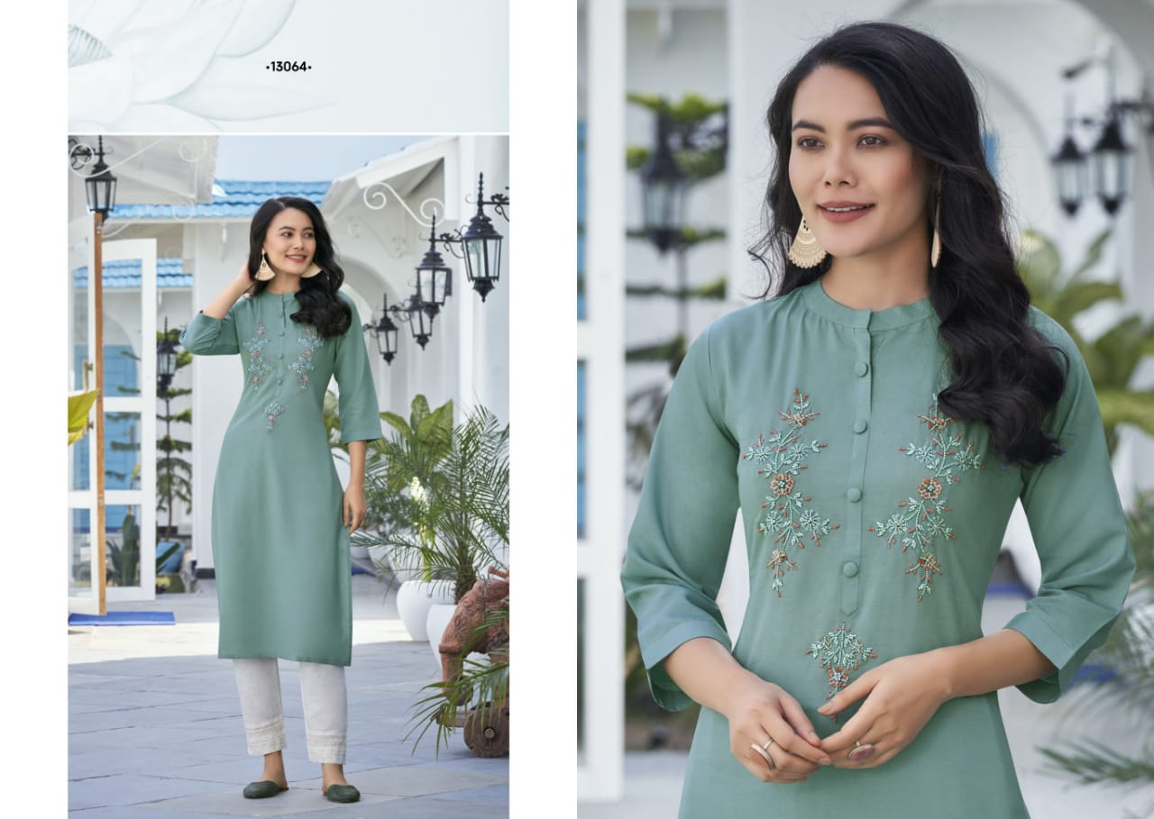 Kalaroop Vision 2 Latest Party Wear Fancy Designer Kurti Collection