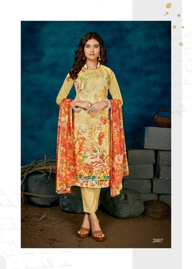 Gori Good News Vol 2 Exclusive Heavy Digital Printed Work Cotton Dress Material Collection 