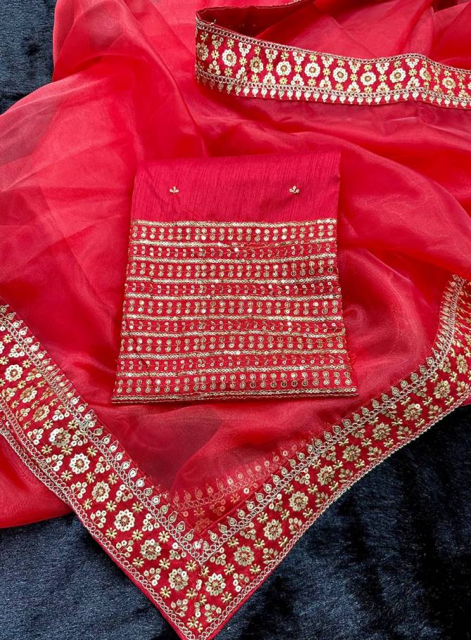 Kalki By TC Soft Organza Party Wear Sarees Wholesale Price In Surat