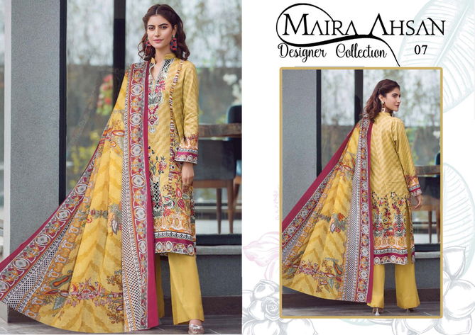 Maira Ahsan Designer Collection 1 Fancy Designer Casual Wear  Karachi Dress Material Collection
