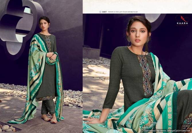 Kaara Makhmali Fancy Designer latest Casual Wear Pure Pashmina Designer Dress Material Collection
