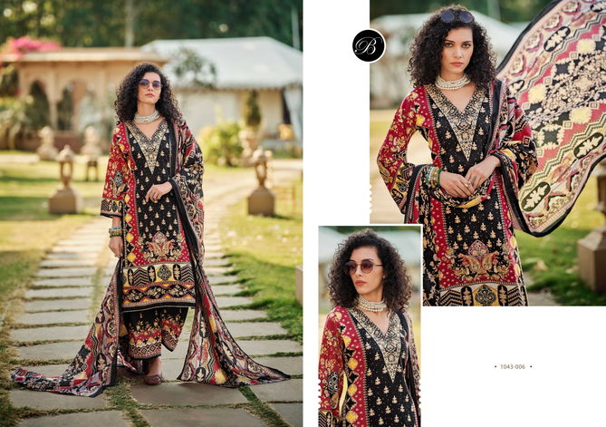 Shaheen Vol 3 By Belliza Viscose Rayon Digital Printed Dress Material Online Wholesale