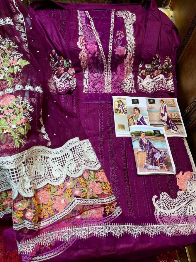 Ziaaz Designs 7773 Block Buster Festive Wear Designer Cotton Heavy Work Pakistani Salwar Kameez
