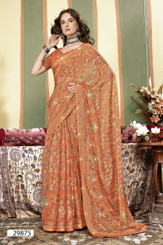 Henry By Vallabhi Brasso Printed Wholesale Saree Suppliers In Mumbai