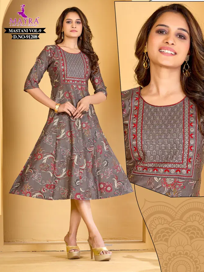 Mastani By Mayra Fancy Printed Kurtis Wholesale Clothing Distributors In India