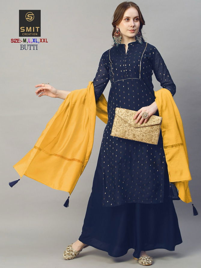 Butti By Poonam Readymade Kurti With Bottom Dupatta Catalog