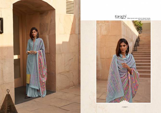 Karachi Summer Shine Lawn Latest Fancy Casual Wear Superior with Designer Digital Prints Designer Dress Material Collection
