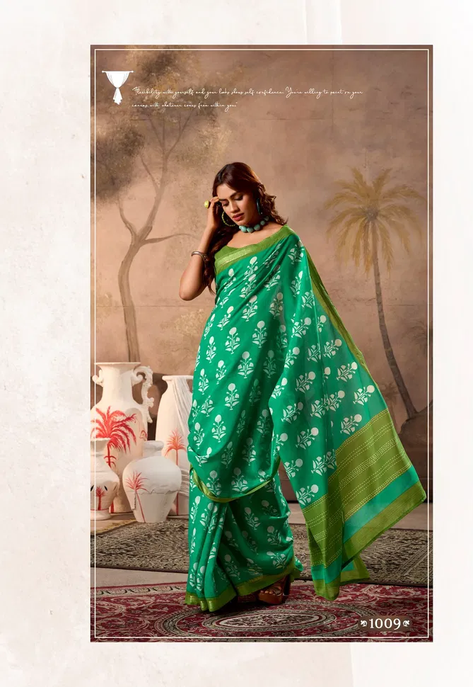 Vanya By Sr Cotton Printed Fancy Wholesale Saree Suppliers In Mumbai