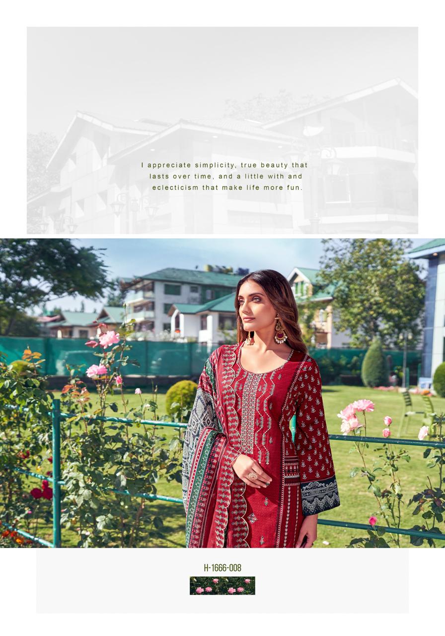 Classic Bin Saeed By Alok Suit Cambric Cotton Pakistani Printed Embroidery Dress Material Wholesale Online