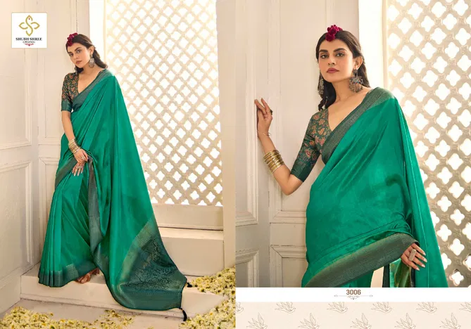 Pallavi Vol 3 By Shubh Shree Tusser Silk Sarees Exporters In India