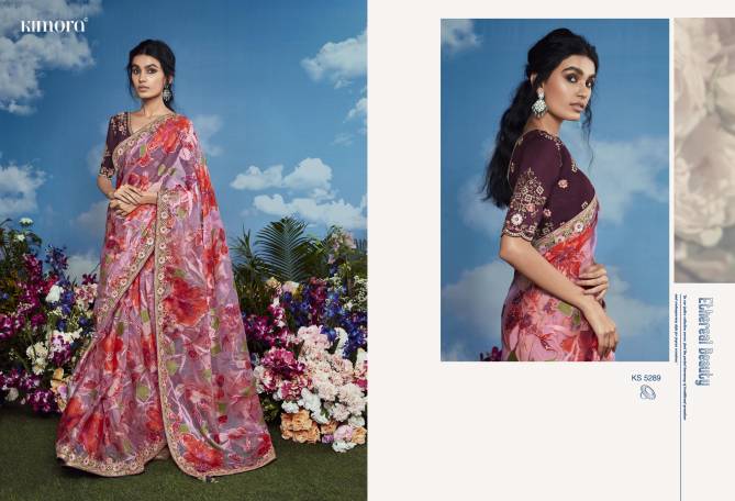 Baghicha By Kimora Brasso Designer Saree Suppliers In India