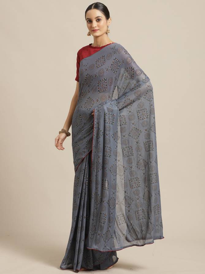 Daily Wear Designer Printed Saree Collection 