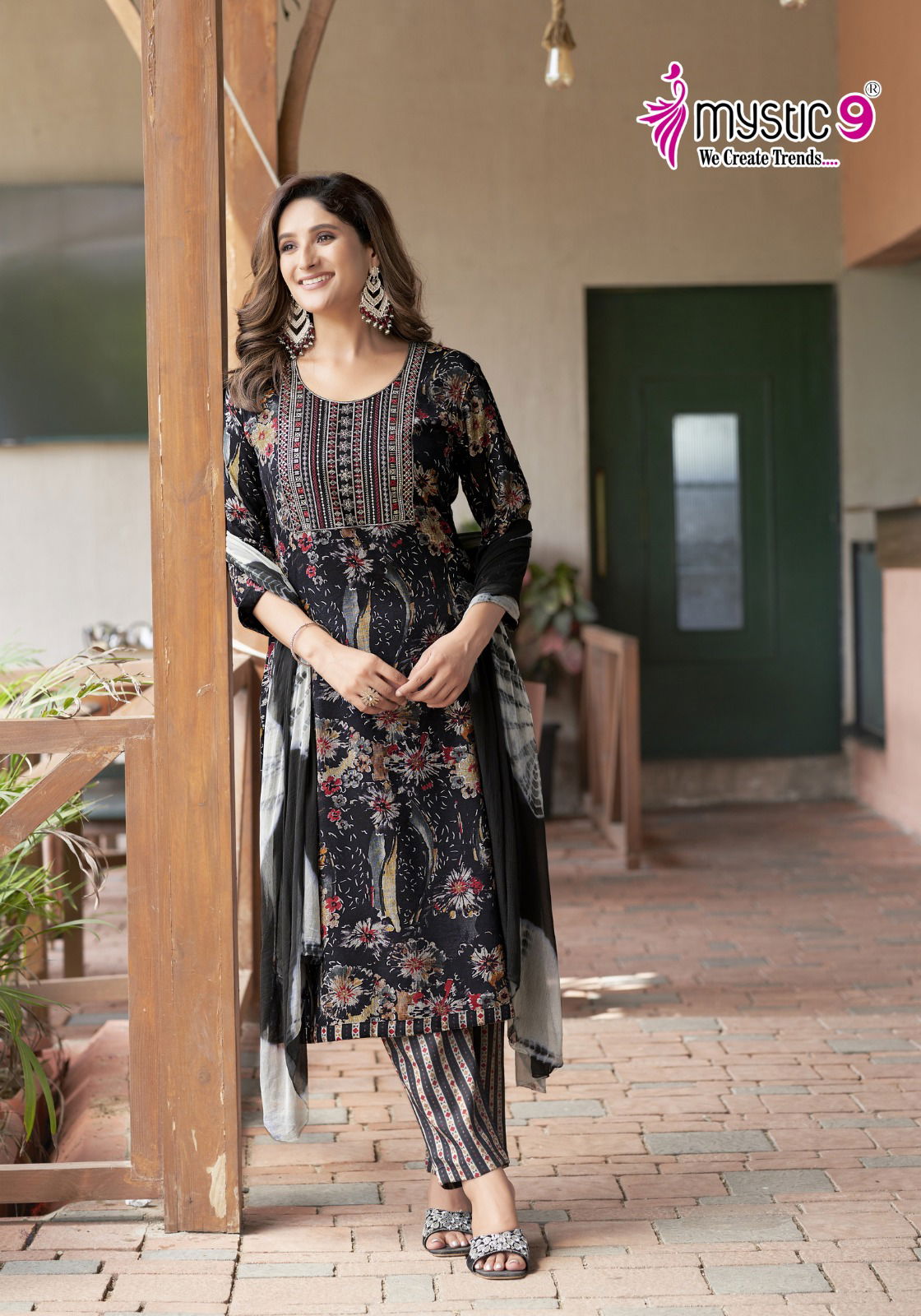 Shagun Vol 11 By Mystic 9 Rayon Kurti With Bottom Dupatta Orders In India