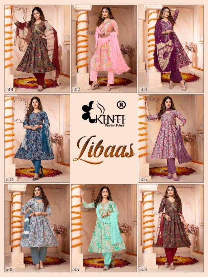 Libaas By Kinti Kurti WIth Bottom With Dupatta Catalog