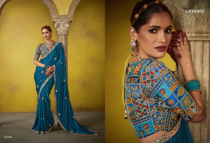 Divani By Kimora Tissue Wedding Wear Saree Wholesale Market In Surat