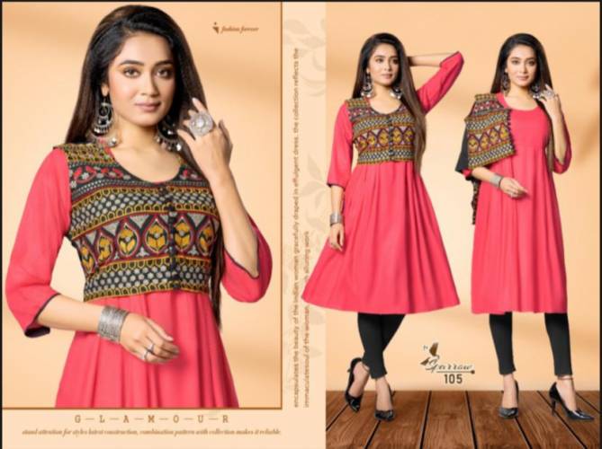 Beauty Queen Sparrow Fancy Designer Casual Wear Rayon Printed Kurti Collection