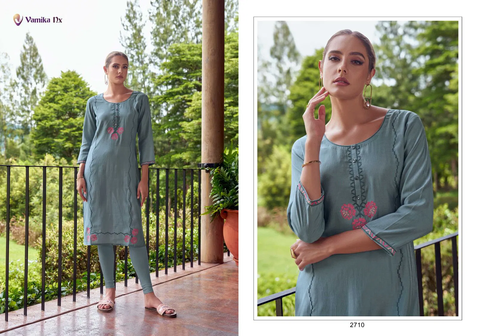 Melody By Vamika Nx Wholesale Kurti With Bottom Suppliers In India