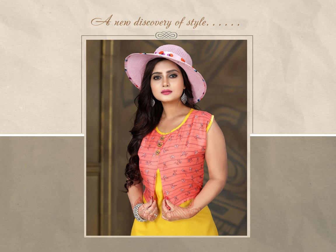 Trendy Aagya Platinum 1 latest Fancy Ethnic Wear Designer Rayon Kurtis Collection