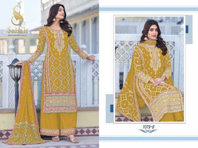 Guzaarish By Sabah 1019 Series Bulk Sharara Suits Orders in India
