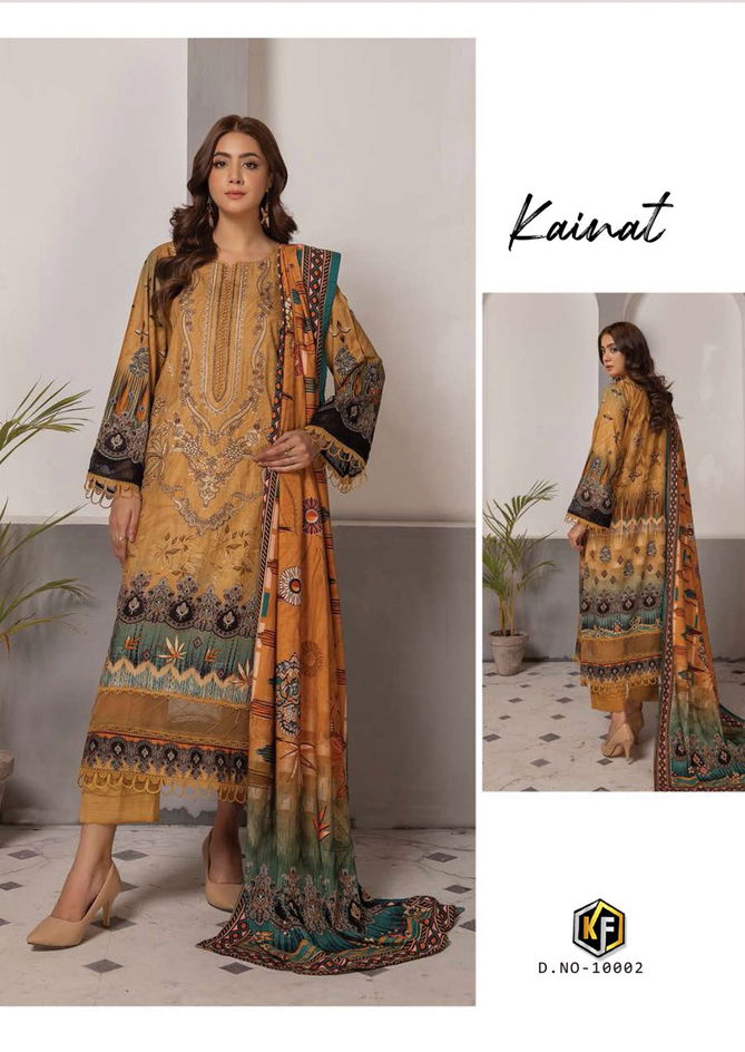 Kainat Vol 10 By Keval Fab Ladies Karachi Cotton Dress Material Wholesale Market in Surat