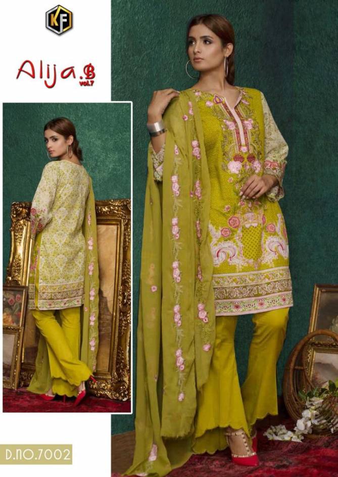 Keval Alija B 7 Latest fancy Casual Wear Karachi Cotton Printed  Dress Material Collection