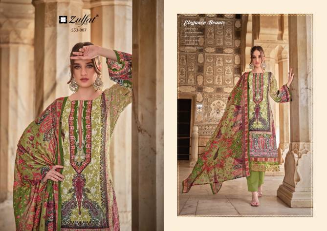 Gulrez Vol 2 By Zulfat Printed Cotton Dress Material Exporters In India