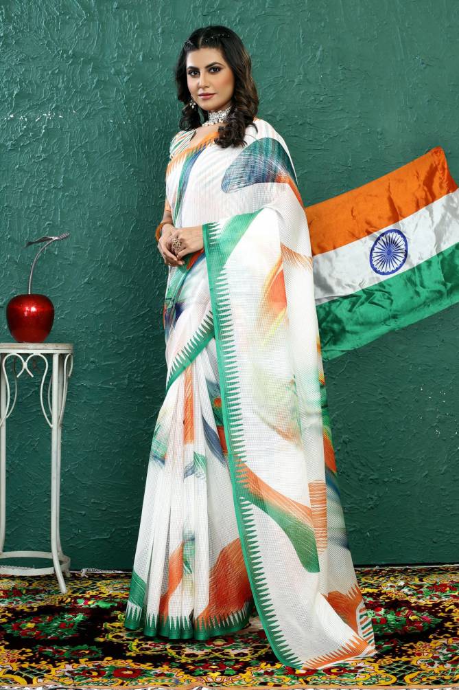 Rangkaat Series By Rajyog Premium Linen Designer Saree Catalog