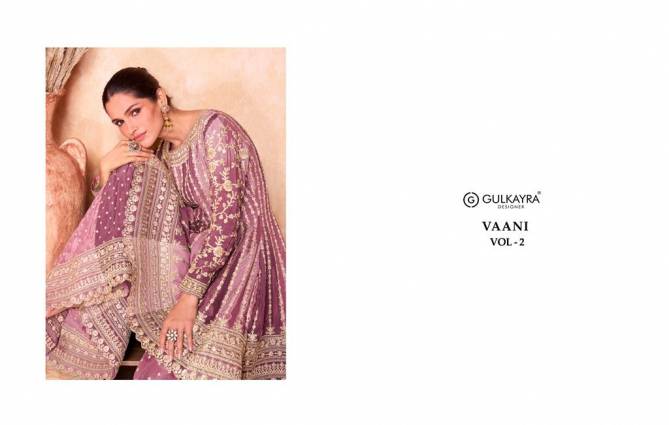 Vaani Vol 2 By Gulkayra 7407 Series Sharara Readymade Suits Wholesalers In Delhi