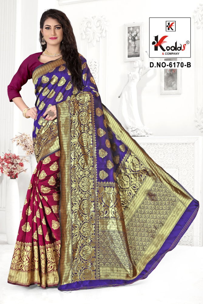 Suzuki 6170 Casual Wear Pure Silk Designer Sarees Collection
