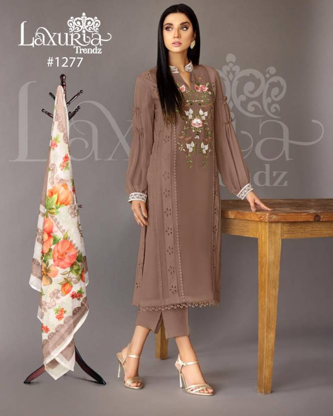Laxuria Trendz 1277 Georgette Pakistani Readymade Suits Catalog
