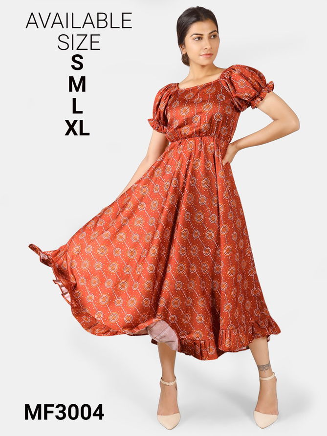 Mesmora Digital Print Light weight Crape and Khadi Western Wear Collections